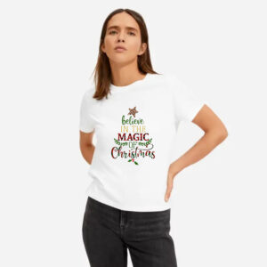 Believe in the magic of Christmas majica