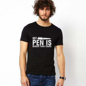 My pen is bigger than yours majica