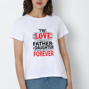 The love between a father and a daughter is forever majica