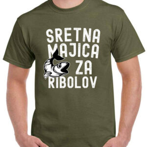 Sretna majica za ribolov