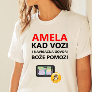 Amela navigacija majica