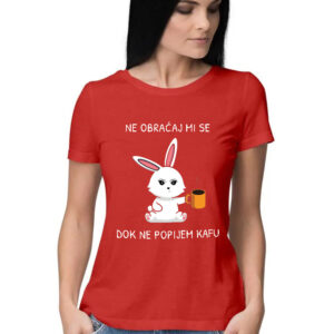 Ne obraćaj mi se dok ne popijem kafu majica