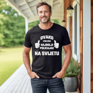 Najbolji policajac majica