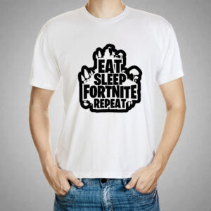 Eat Sleep Fortnite Repeat majica